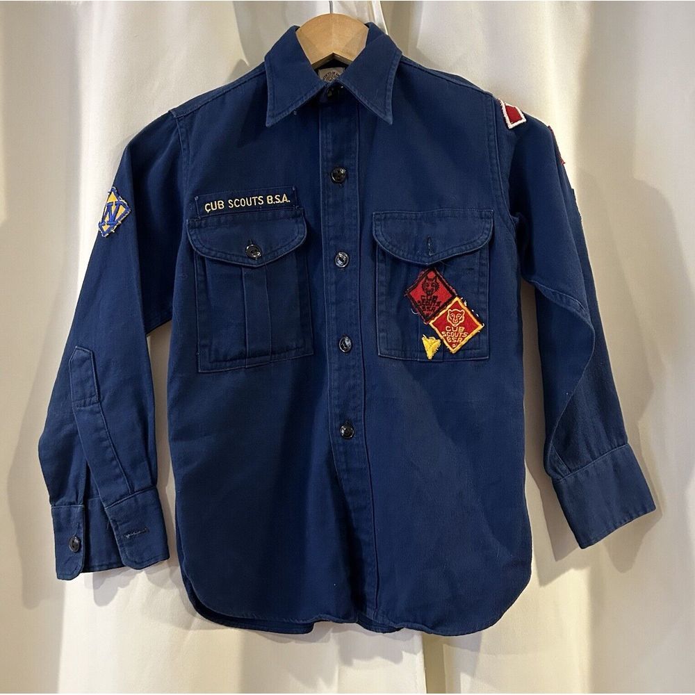 Vintage Boys Scout Uniform Top‎ And History